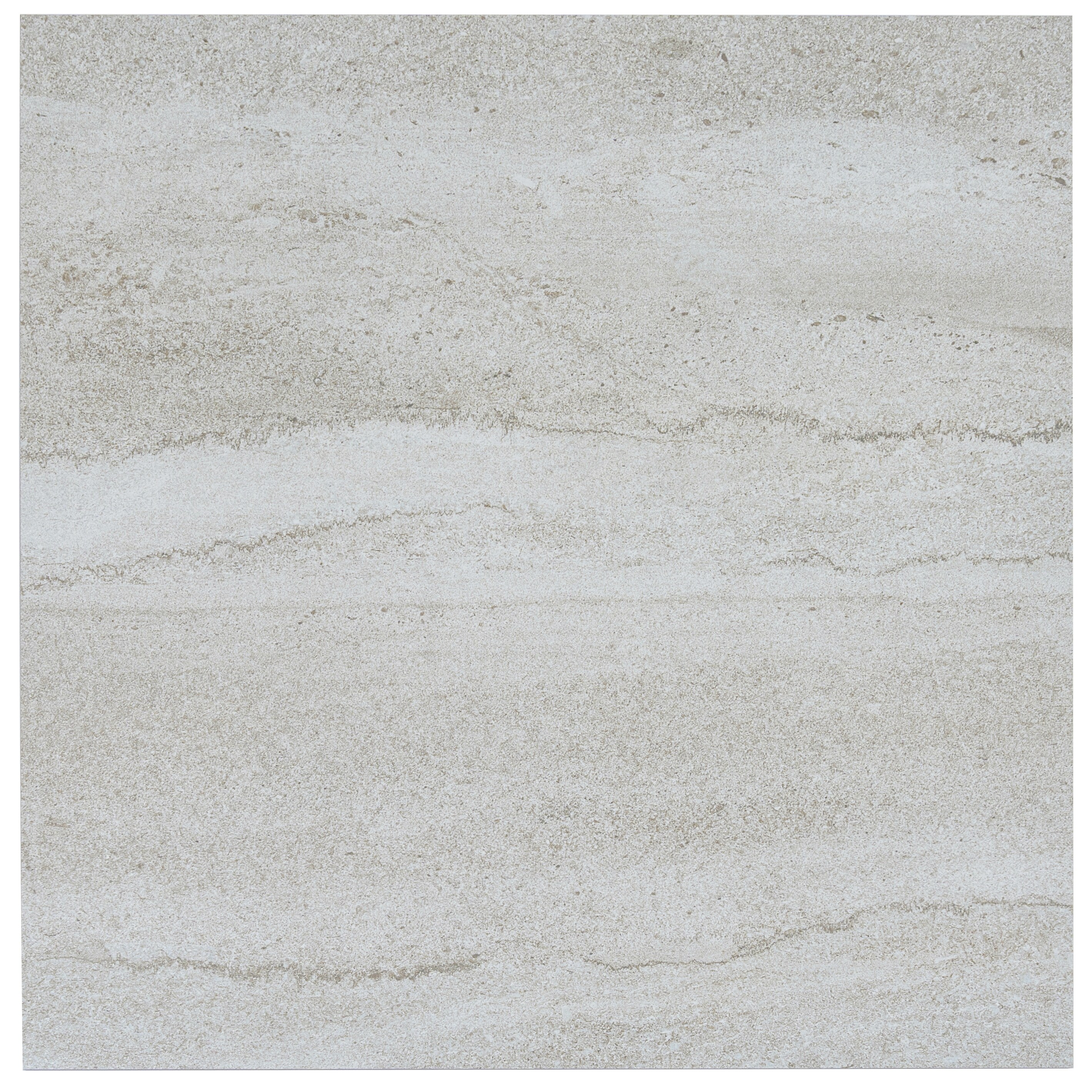 Arenza 24x24 Light Gray Porcelain Large Format Stone Look Wall and