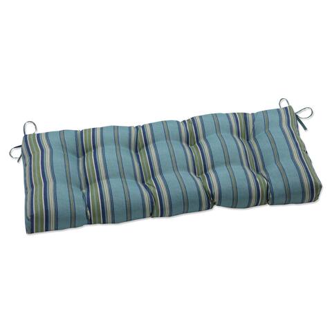 Pillow Perfect Outdoor Terrace Breeze Blown Bench Cushion