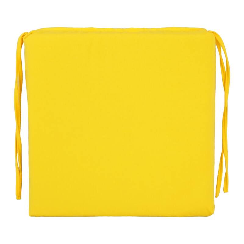 16-inch Square Indoor Twill Chair Cushions (Set of 2 or 4) - 16 x 16