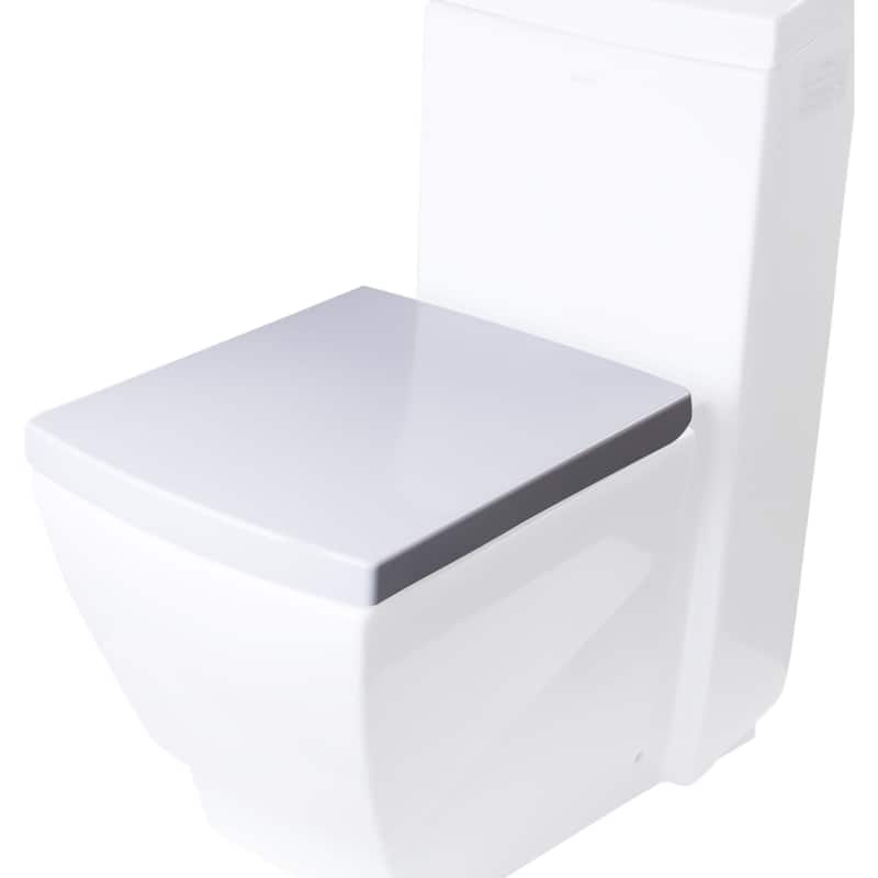 Eago Replacement Elongated Toilet Seat for TB336 - White