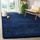 preview thumbnail 41 of 110, SAFAVIEH Milan Shag Maibritt 2-inch Thick Area Rug 10' x 14' - Navy