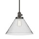 preview thumbnail 9 of 68, Kichler Lighting Avery 1-Light Pendant Light with Seeded Glass