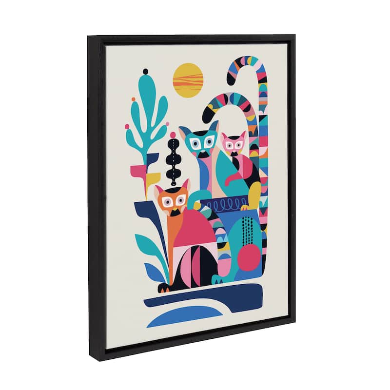 Kate and Laurel Sylvie Lemur Canvas by Rachel Lee of My Dream Wall