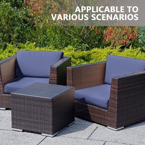 Patio Cushion Covers Waterproof Set Piece Replacement Seat