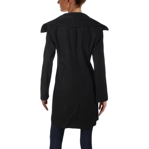 Shop Jones New York Womens Petites Maxi Coat Winter Wool Free