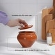 preview thumbnail 5 of 8, STP Goods Natural Clay Stoneware Ramekins w/ Oven Fork Set of 3