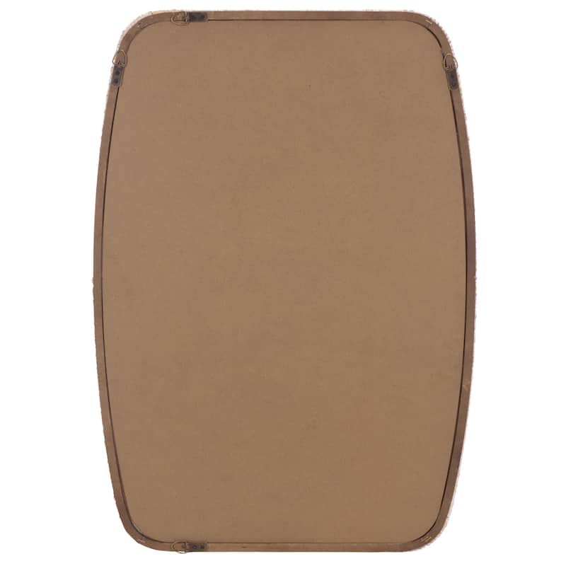 SAFAVIEH Home Lani - 21 x 30-inch, MDF/Rattan,Glass, Mirror - 21"W x 2"D x 30"H