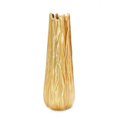 Gold Tall Branch Vase