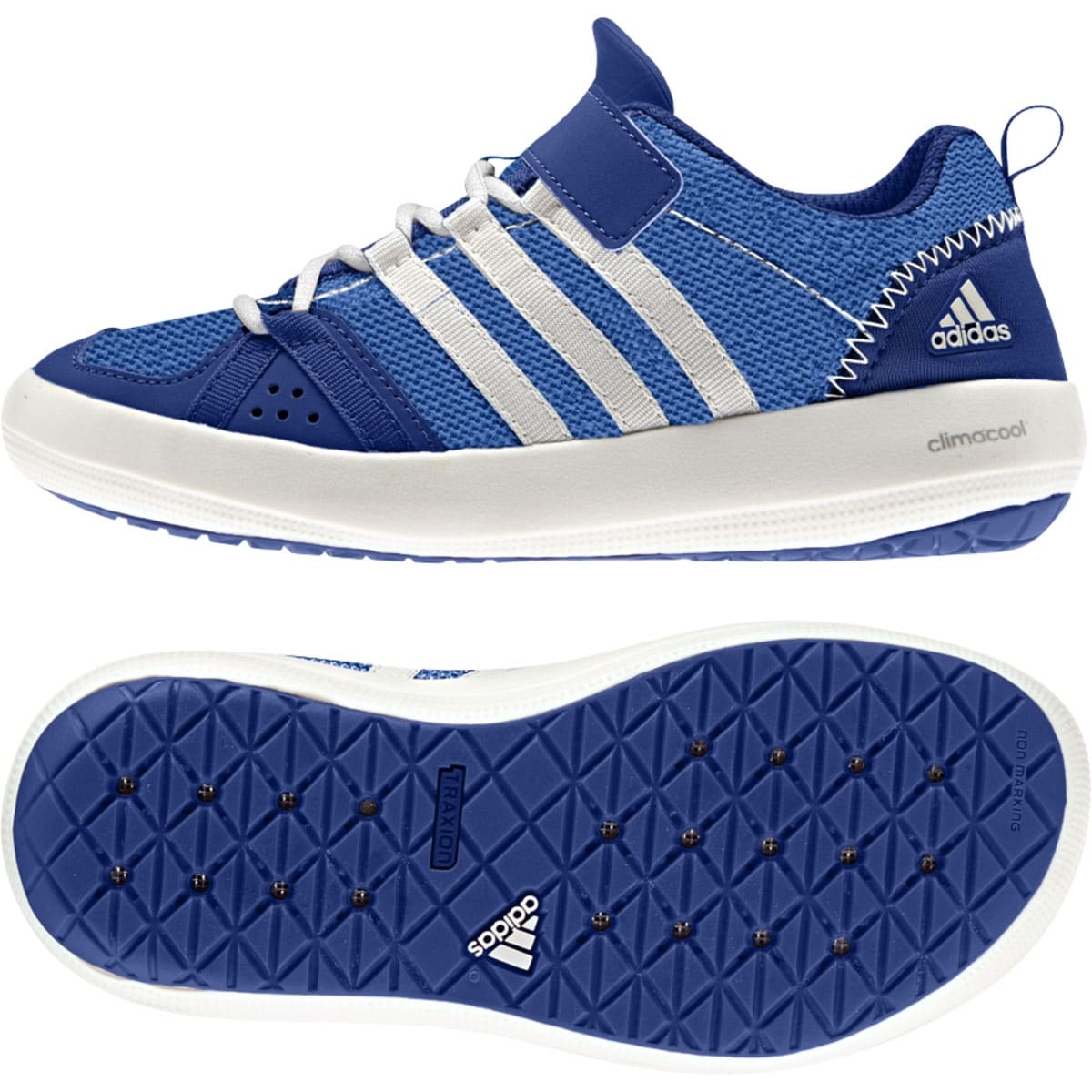 adidas outdoor kid's climacool boat cf lace up sneakers