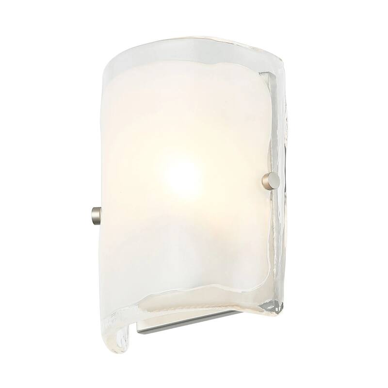 Fairchild 1-Light Flush Wall Sconce w/ Black/Nickel/Brass Hardware