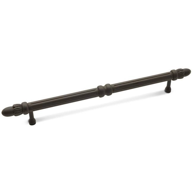 RK International CP 861 Petal 8" Center to Center Solid Metal Designer - Oil Rubbed Bronze