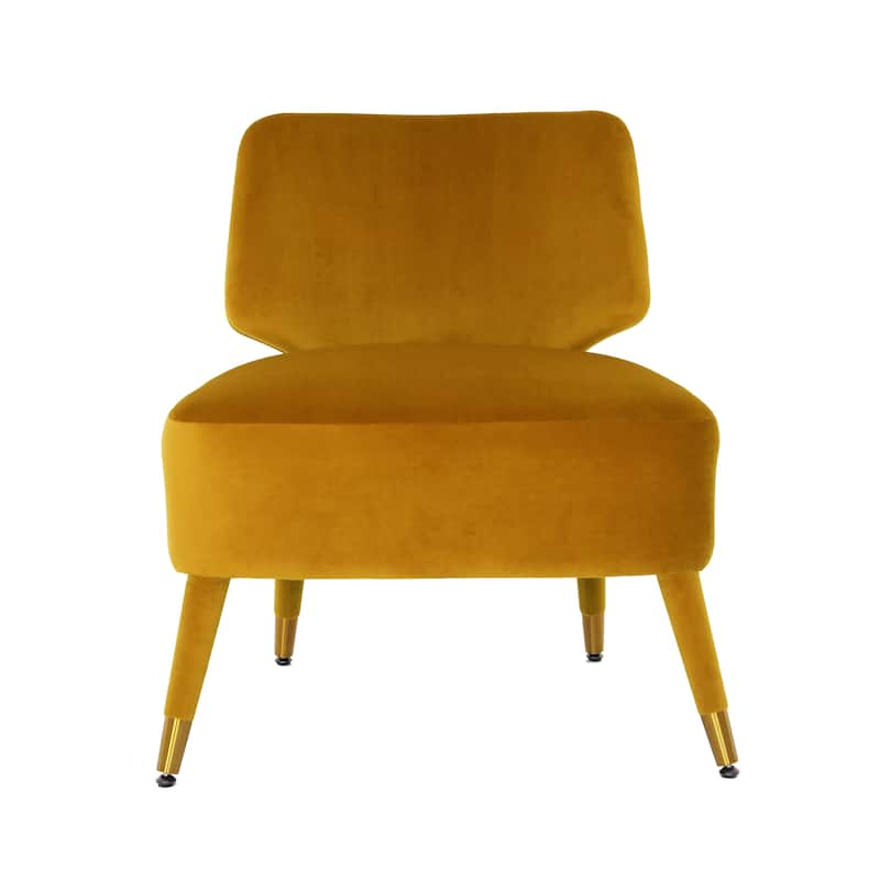 Athena Velvet Accent Chair