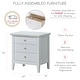 preview thumbnail 26 of 43, Glory Furniture Elowen 3-drawer Wood Nightstand