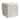 Pasargad Home Galaxy Cowhide Silver Pouf
