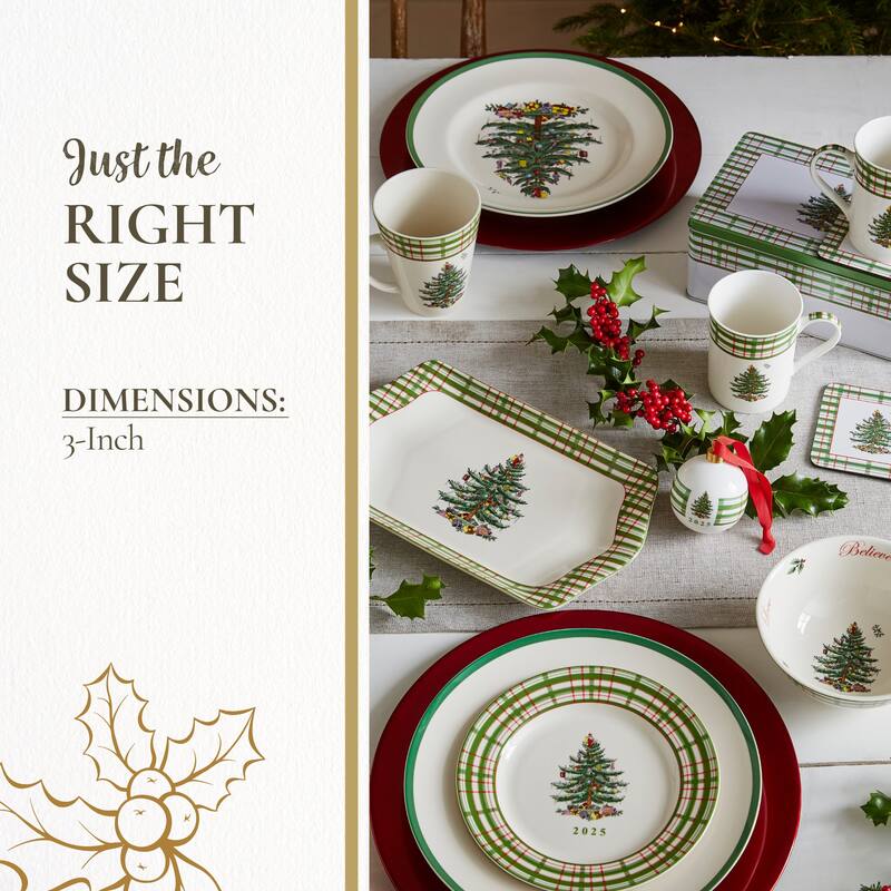 Spode Tree Annual Bauble 2025