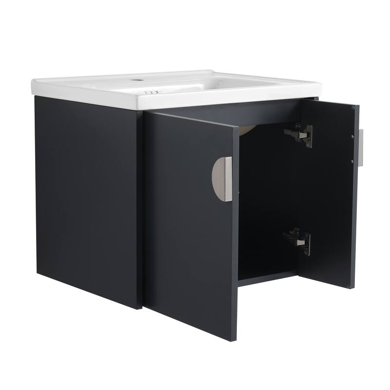 Topcraft Wall Mounted Bathroom Vanity with Sink