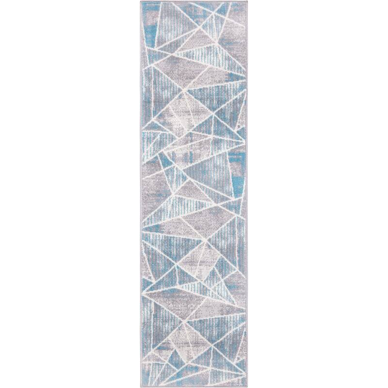 World Rug Gallery Geometric Modern Area Rug