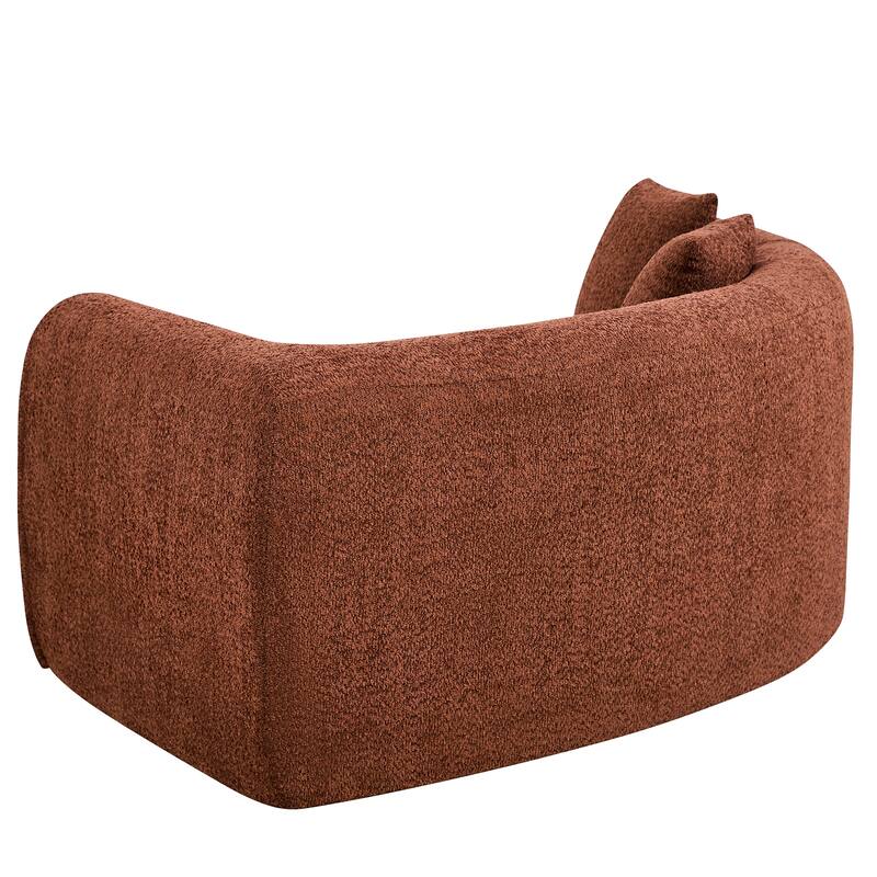 Christopher Knight Home - Curved Modular 110" Upholstered Sectional Sofa