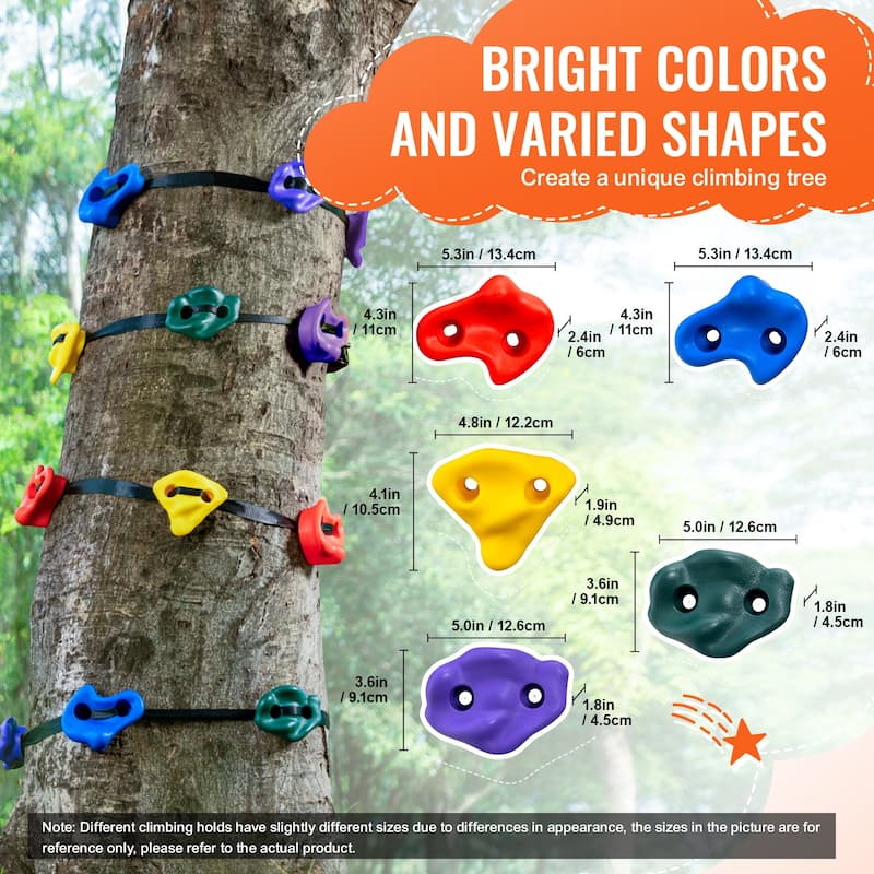 Ninja Tree Climbing Kit for Outdoor Ninja Warrior Obstacle Training