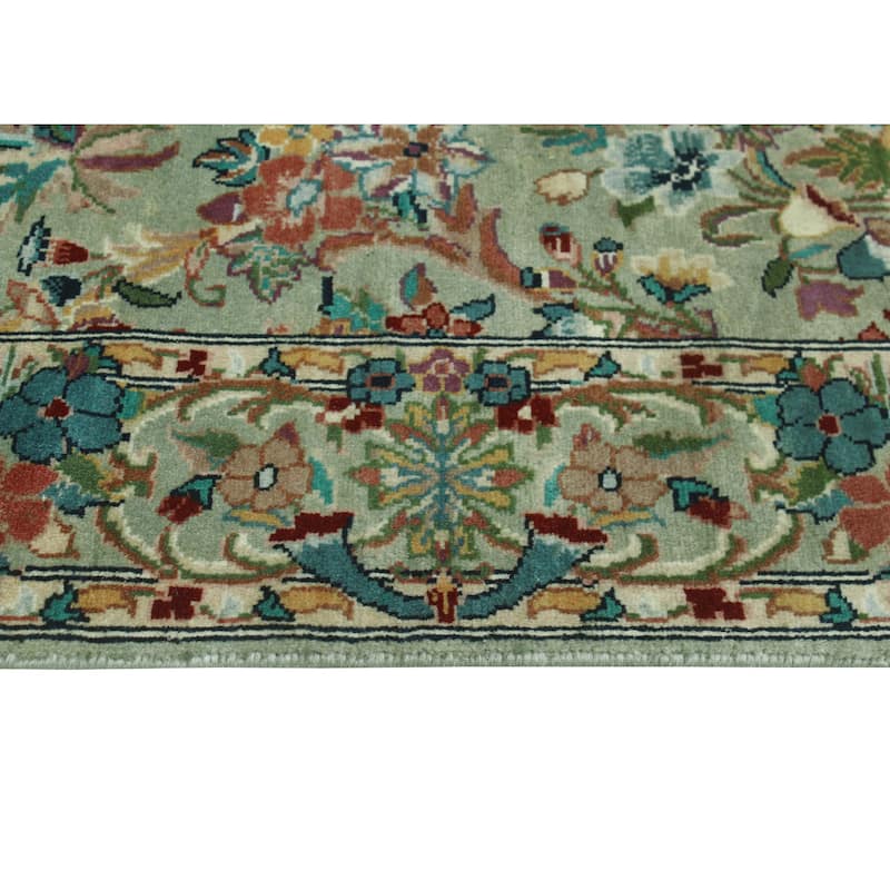 Pak-Persian Eliu Grey/Ivory Runner - 2'6" x 11'11"