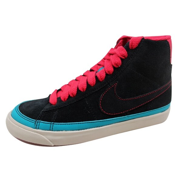 Nike Women's Basketball Shoes Blazer Mid '09 ND Black / Black-Very Berry-Birch Nike Women's Basketball Shoes Blazer Mid '09 ND Black / Black-Very Berry-Birch