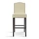 preview thumbnail 23 of 64, Logan Bonded Leather Backed Barstool (Set of 2) by Christopher Knight Home