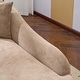 preview thumbnail 14 of 20, Christopher Knight Home - Modern Upholstered Curved Chaise Lounge with Boucle Fabric & Lumbar Pillow - 61.25"W