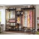 Clothes Rack Clothing Racks with Basket Drawers Clothes Rack with ...