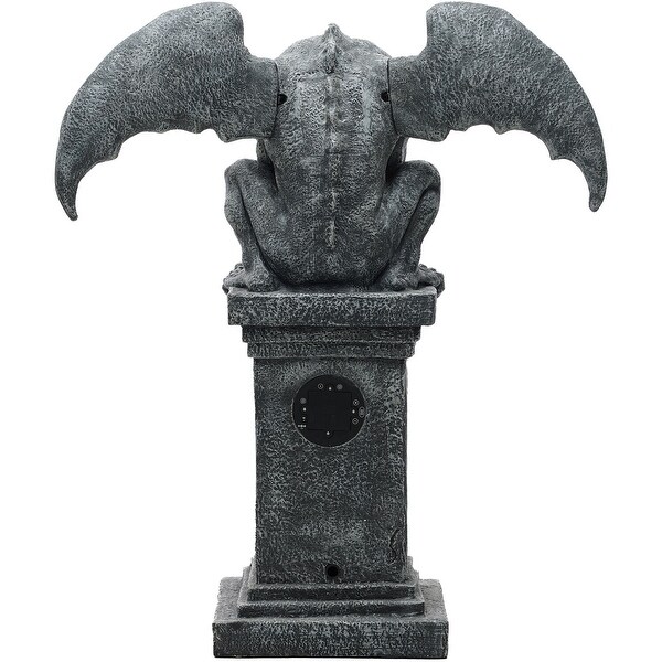 Haunted Hill Farm 3.2-Ft. Tall Motion-Activated Gargoyle
