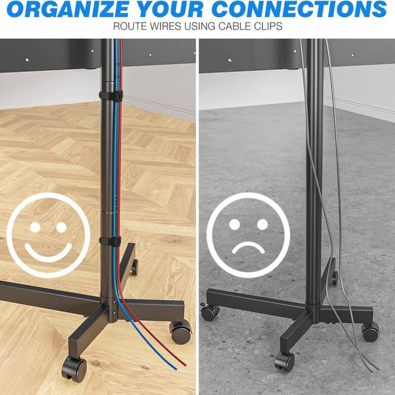 Rolling TV Stand
