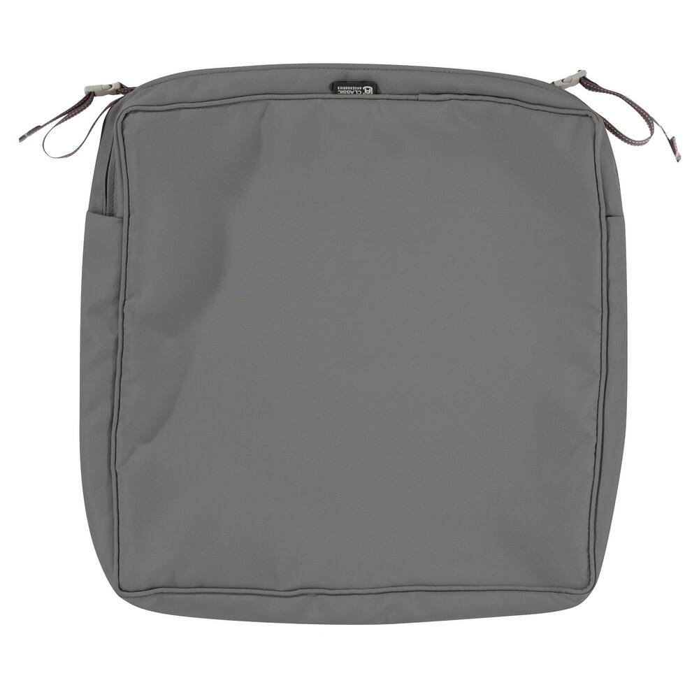 Classic Accessories Montlake Water-resistant Seat Cushion Slip Cover