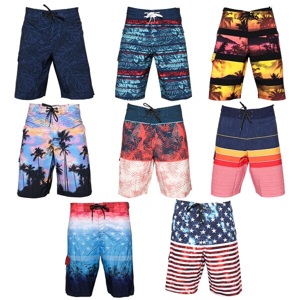 ocean current swim trunks