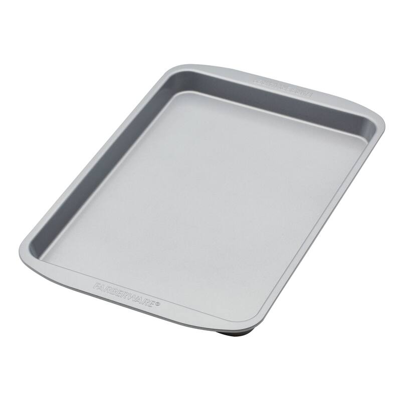 Farberware GOLDEN BAKE Bakeware Nonstick Sheet Pan Set, 2-Piece, Gray