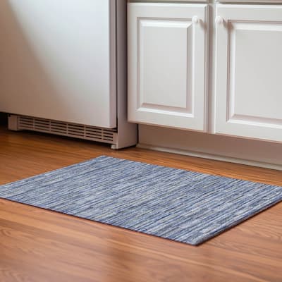 Premium Washable Super Soft Geo Stripe Mayfield Rug