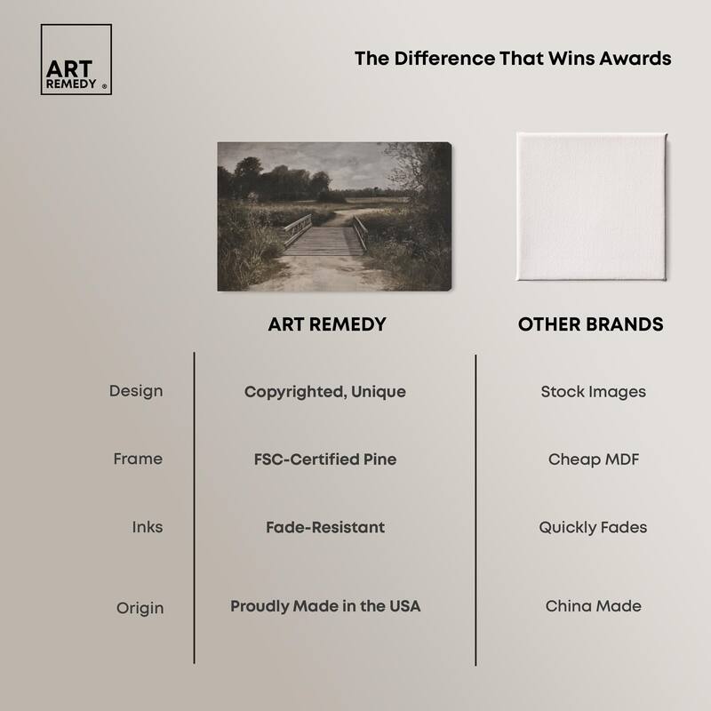 Bridge to Beyond Canvas by Art Remedy, Gallery Wrapped