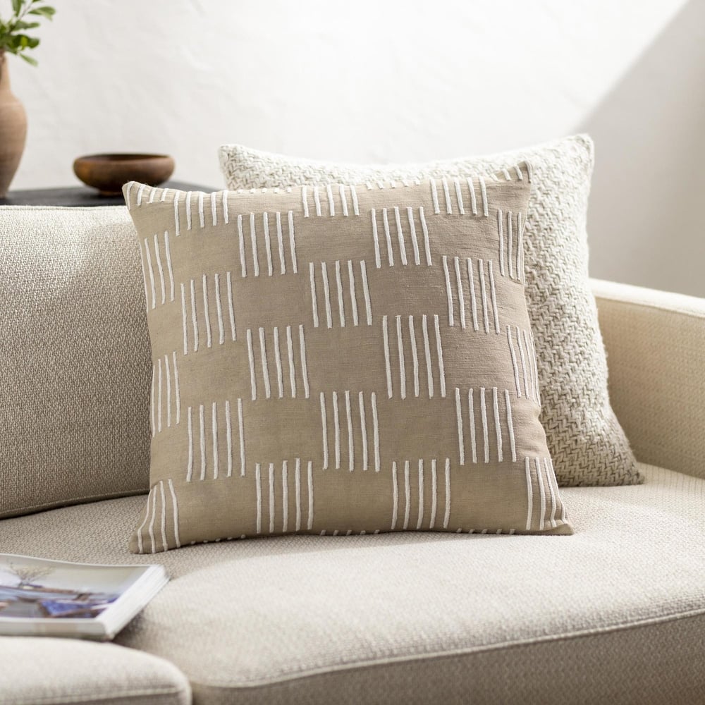 Polbain Woven Throw Pillow