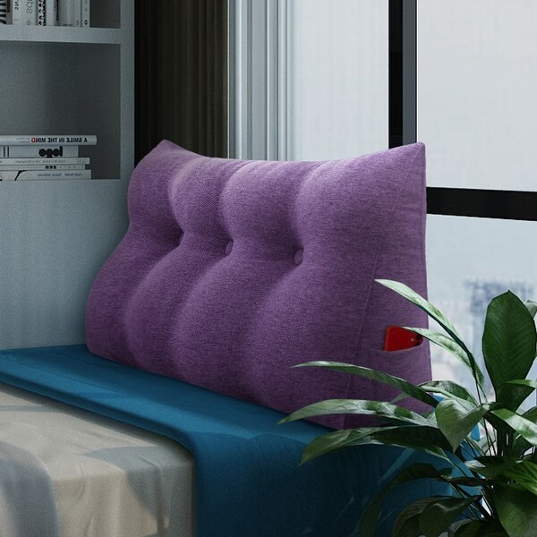 WOWMAX Bed Rest Wedge Pillow Headboard Reading Cushion TV Watching Support On Sale Bed Bath Beyond 33890518