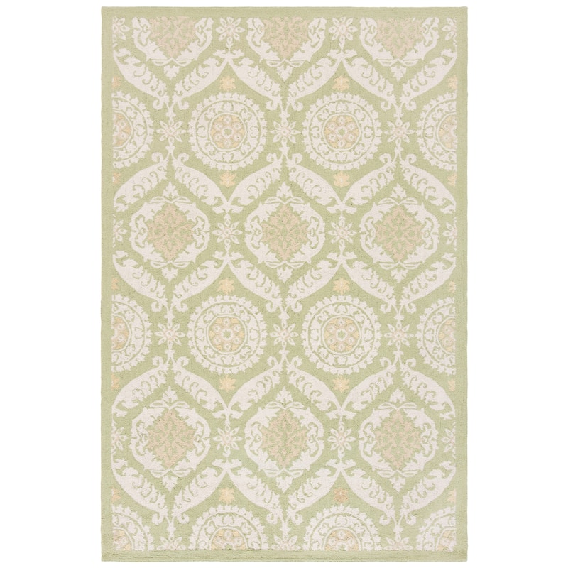 SAFAVIEH Handmade Chelsea Nazeli French Country Wool Rug