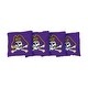 preview thumbnail 1 of 1, East Carolina University ECU Pirates Purple Cornhole Bags All-Weather Resin Filled