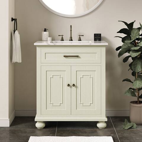 Johannes Bathroom Multifunctional Vanity with Sink by HULALA HOME