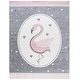 preview thumbnail 11 of 12, SAFAVIEH Carousel Kids Richarde Flamingo Rug 6'7" x 9' - Pink/Ivory - Rectangle