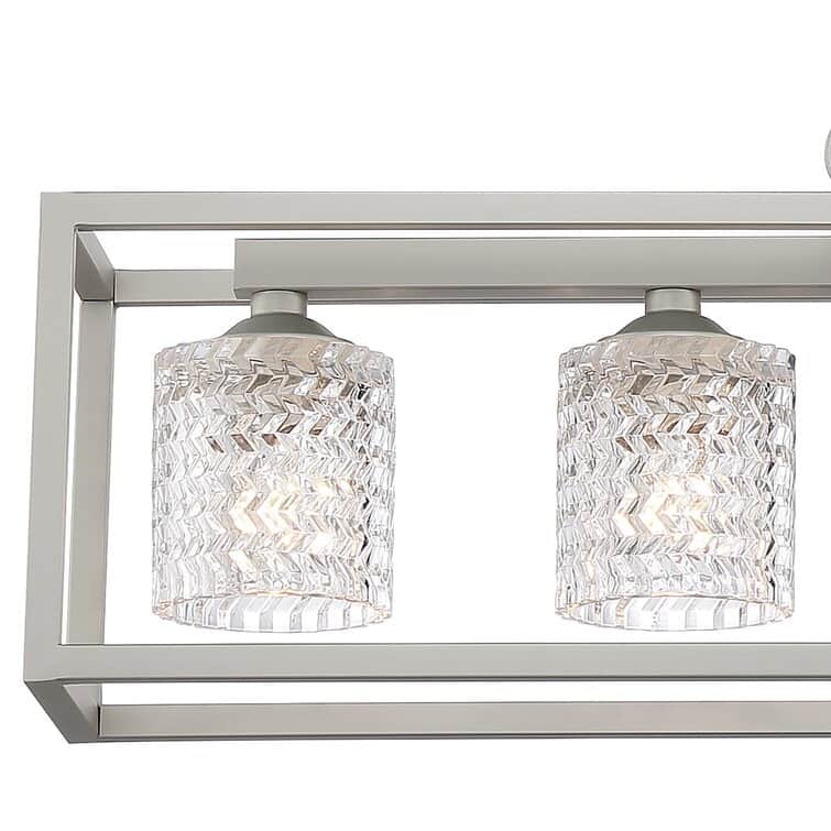 Acroma 5-light Farmhouse Chandelier Rectangle Island Lights for Dining Room - N/A