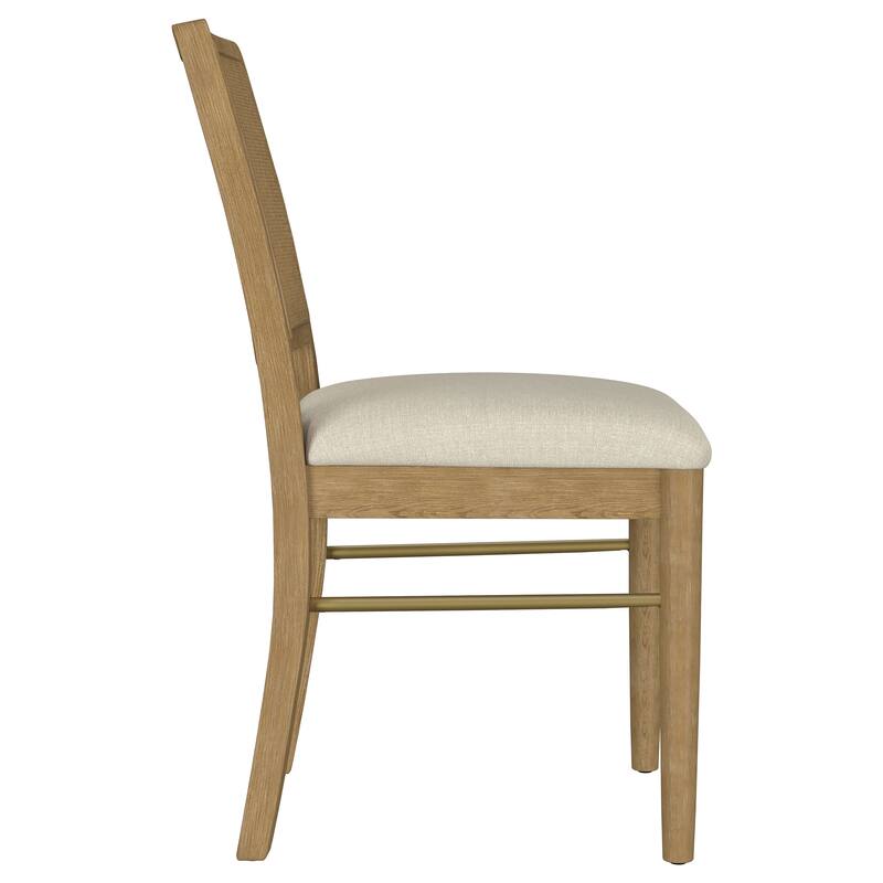 Benson Sand Wash Cane Dining Side Chair (Set of 2)