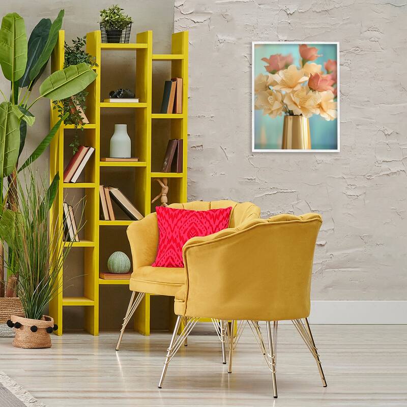 Stupell Modern Day Floral Bouquet Framed Giclee Art Design By Franklyn Gregory