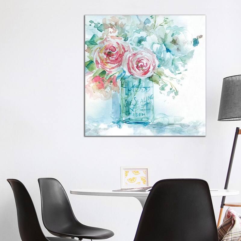 iCanvas "Sea & Glass I" by Carol Robinson Canvas Print - 37x37x1.5