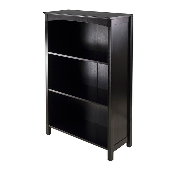 42.75” Dark Espresso Brown 4-Tier Terrace Storage Shelf - N/A