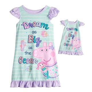 Shop Peppa Pig Toddler Girls Nightgown Dream Big With Matching