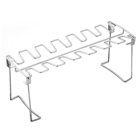 Chicken Wing Leg Rack For Grill Smoker Oven Steel Vertical Roaster Stand In BBQ Safe Barbecue Accessories