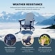 preview thumbnail 88 of 166, Laguna Fade Resistant All Weather Outdoor Patio Folding Adirondack Chair
