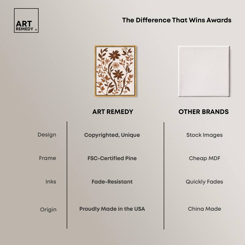 Sepia Sepal III Canvas by Art Remedy
